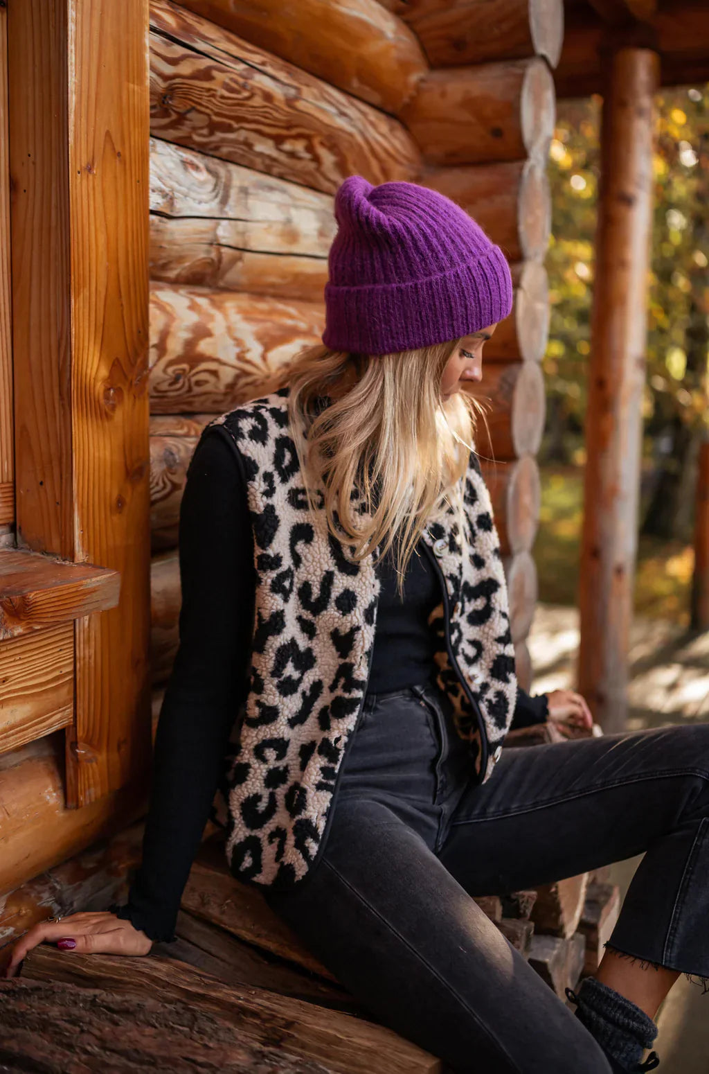 AVA - URBAN LEOPARD VEST