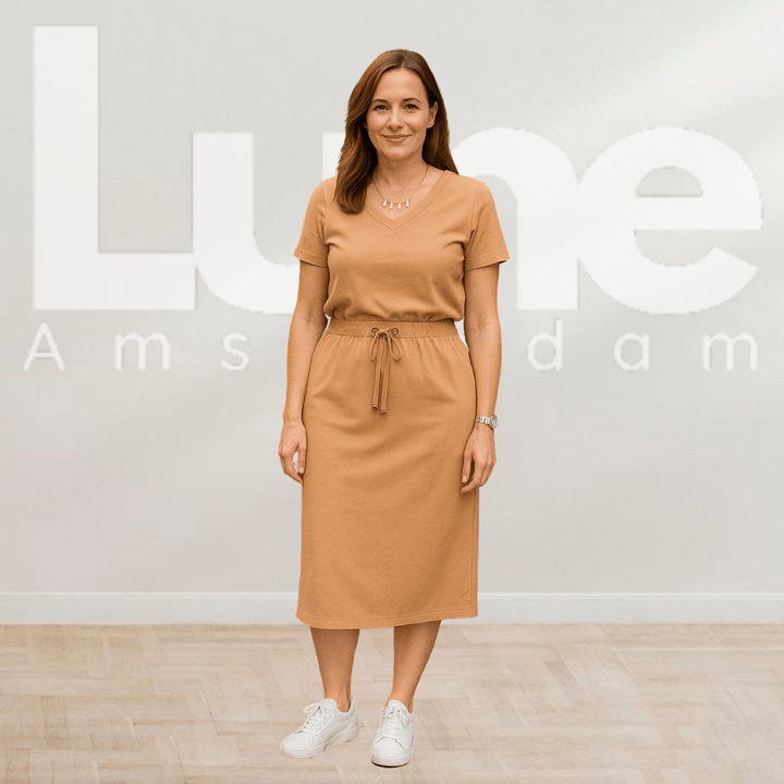 Nolani – Elegant V-Neck Twin Set